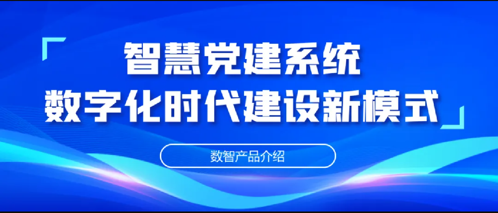智慧党建信息系统数字化方案